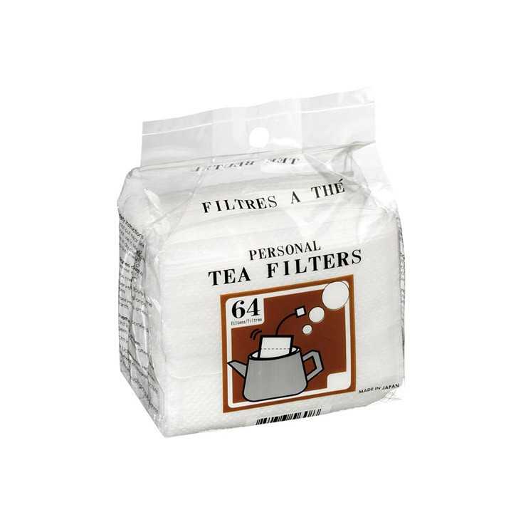 Filtres à thé en papier - boîte de 64||3700616408036