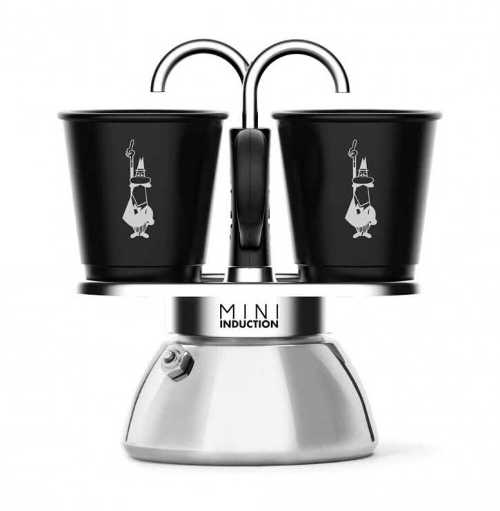 Set Mini Induction + 2 tasses noires