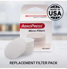 Boite de 350 filtres papiers aeropress|Aerobie|085276000817