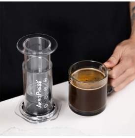 Aeropress Clear: Expresso Nomade