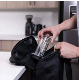 Aeropress Clear: Expresso Nomade