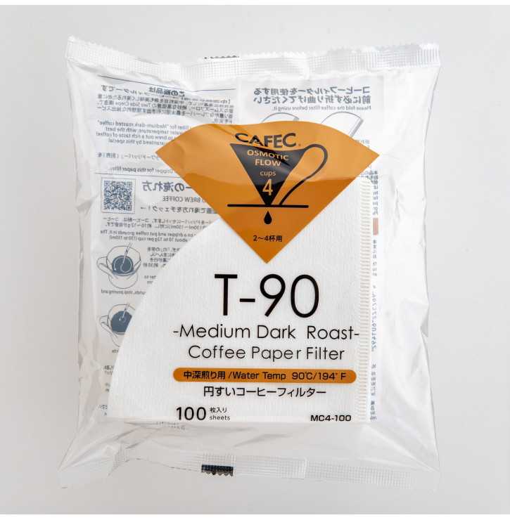 100 Filtres ABACA 4 tasses chez Mon-Cafe.com