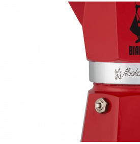 Moka express rouge - Cafetière italienne | Mon-Cafe.com