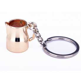 Porte clé pichet cuivre - Accueil Mon-Cafe.com