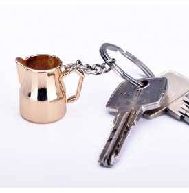 Porte clé pichet cuivre - Accueil Mon-Cafe.com