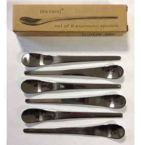Cuillère expresso x6 | Barista Essentials | Mon-Cafe