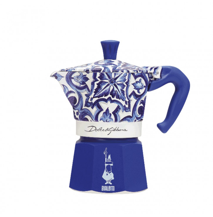 Moka Express D&G Blue - Mon-Cafe.com