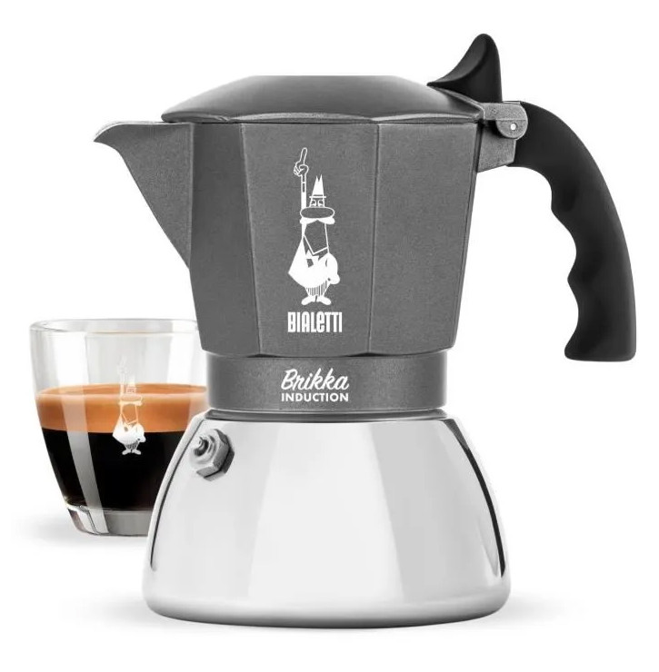 BRIKKA INDUCTION 4 tazze - Cafetière | Mon-Cafe