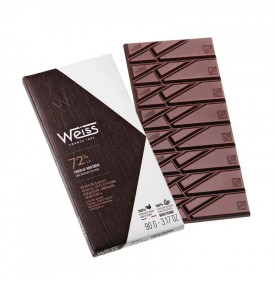 Chocolat Noir Ebène 72% - Mon-Cafe.com