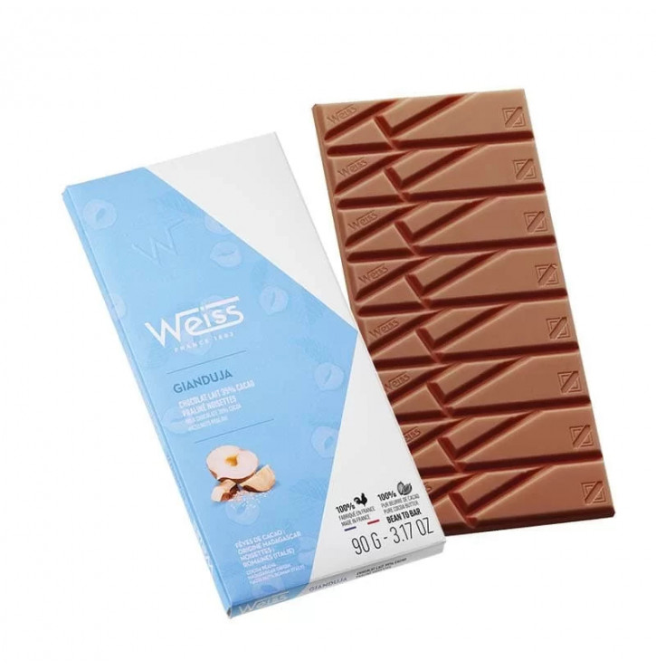 Chocolat au Lait Gianduja 35% - Mon-Cafe.com