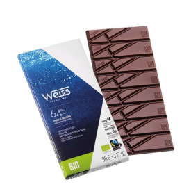 Chocolat Ceïba Noir 64% - Bio chez Mon-Cafe.com
