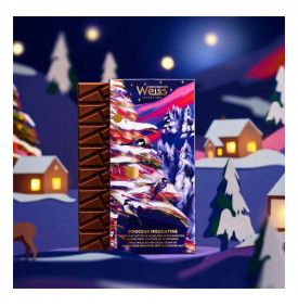 Chocolat lait Nougatine & Fleur de sel