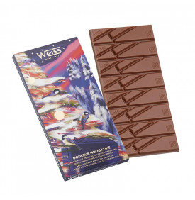 Chocolat lait Nougatine & Fleur de sel