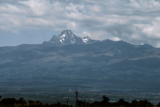 Vue du Mont Kenya