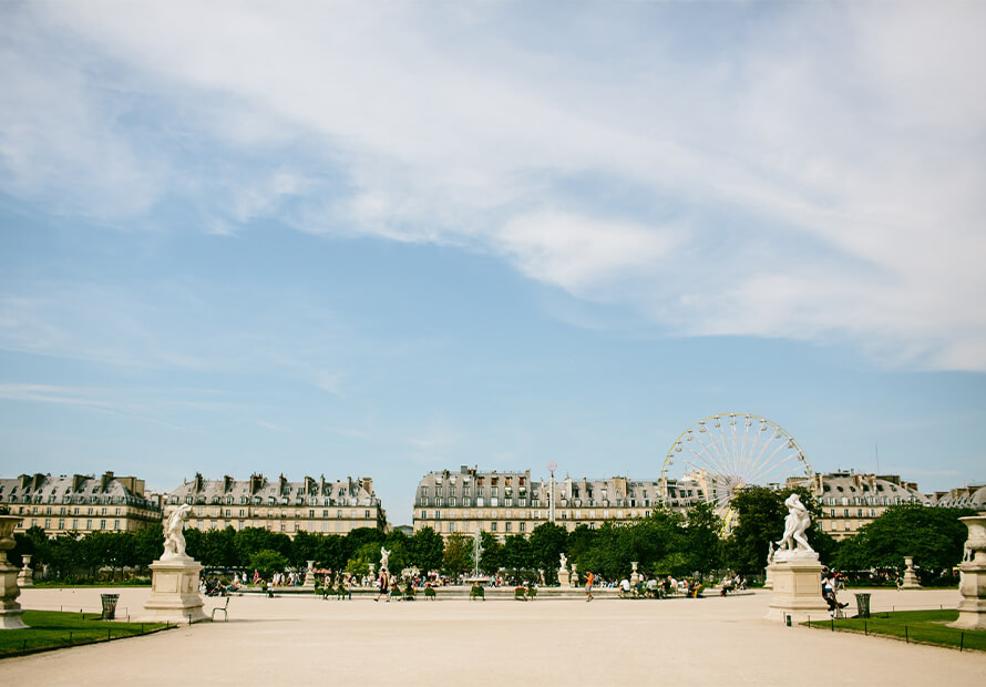Le café Turc aux Tuileries
